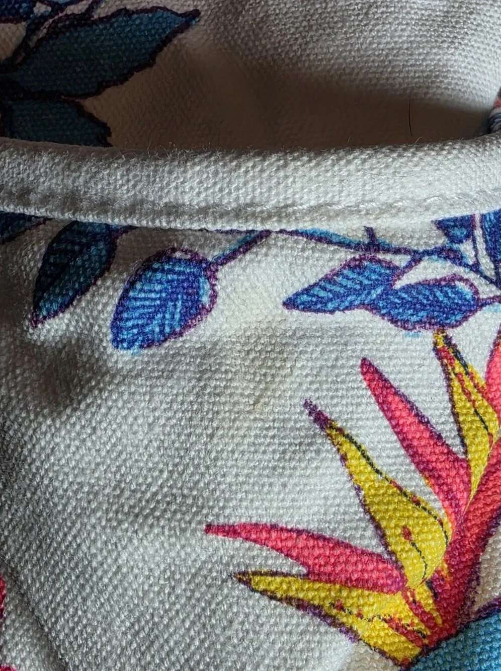 Aeropostale Floral AOP Canvas Drawstring Backpack 2015 *NWT READ